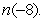 Given   find   A)  320 B)  -41 C)  321 D)  -81 E)  319