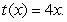 The monthly cost C of running the machinery in a factory for t hours is given by   The number of hours t needed to produce x products is given by   Find the equation representing the cost C of manufacturing x products. A)    B)    C)    D)    E)   