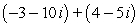 Simplify and write the following complex number in standard form.   A)    B)    C)    D)    E)   