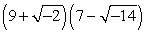 Combine   and write the answer in standard form. A)    B)    C)    D)    E)   