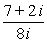 Simplify   and write the answer in standard form. A)    B)    C)    D)    E)   