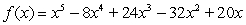 Write   as a product of linear factors given that   and   are zeros of the polynomial. A)    B)    C)    D)    E)   