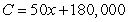 The demand and cost equations for a stethoscope are given by   and   where   is the unit price (in dollars) ,   is the total cost (in dollars) , and   is the number of units.The total profit   (in dollars)  obtained by producing and selling   units is given by   Determine a price   that would yield a profit of $4 million. A)  $22.21 B)  $44.43 C)  $88.85 D)  $99.96 E)  $66.64