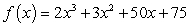 Use the zero   of   to find all the zeros of f. A)    B)    C)    D)    E)   