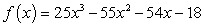 Use the zero   of   to find all the zeros of f. A)    B)    C)    D)    E)   