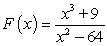 Determine the vertical and slant asymptotes of the rational function below.   A)        B)        C)        D)        E)       