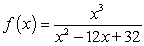 Determine which of the following rational functions has a vertical asymptote of   and no horizontal asymptote. Function I :   Function IV :   Function II :   Function V :   Function III :   A)  Function V B)  Function II C)  Function IV D)  Function I E)  Function III