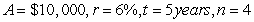 <strong>The present value of money is the principal you need to invest today so that it will grow to an amount at the end of specified time.The present value formula is obtained by solving the compound interest formula for Recall that is the number of years, is the interest rate per year, and is the number of compoundings per year.find the present value of amount invested at rate for years, compounded times per year. </strong> A) B) C) D) E)
