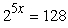 Solve for x.   A)    B)    C)    D)    E)  2