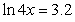 Approximate the solution to   Round to 3 decimal places. A)  2.226 B)  6.133 C)  4.586 D)  -0.223 E)  396.223