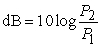 The decibel (dB)  is defined as   , where P<sub>2</sub> is the power of a particular signal and P<sub>1 </sub>is the power of some reference signal.In the case of sounds, the reference signal is a sound level that is just barely audible.How many dBs does a sound have if its power is 5500 times that of the reference sound? Round to the nearest tenth. A)  86.1 dB B)  37.4 dB C)  16.2 dB D)  10.0 dB E)  0.0 dB