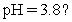 The chemical acidity of a solution is measured in units of pH:   , where [H<sup>+</sup>] is the hydrogen ion concentration in the solution.What is [H<sup>+</sup>] if the   A)  1.58   B)  6.31   C)  6.31   D)  1.58   E)  3.800