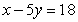 Solve each system of equations by the substitution method.     A)    B)    C)    D)    E)  no solution