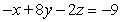Solve the system of equations below:       A)    B)    C)    D)    E)   