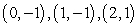 <strong>Find the equation of the parabola that passes through the points. </strong> A) B) C) D) E)
