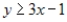 <strong>Write an inequality for the shaded region shown in the figure. </strong> A) B) C) D) E)