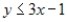 <strong>Write an inequality for the shaded region shown in the figure. </strong> A) B) C) D) E)