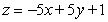 Which of the following vertices of the constraint region shown is a minimum value of the objective function below.     A)  vertices C and D B)  only vertex C C)  only vertex A D)  vertices B and C E)  only vertex D