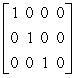 Write the matrix in reduced row-echelon form.   A)    B)    C)    D)    E)   