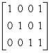 Write the matrix in reduced row-echelon form.   A)    B)    C)    D)    E)   