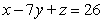 Solve the system of equations below by the Gaussian elimination method.       A)    B)    C)    D)    E)  no solution