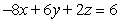 Solve the system of equations below by the Gaussian elimination method:       A)    B)    C)    D)    E)  no solution