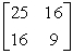 Find A<sup>2</sup>.(Note: A<sup>2</sup> = AA.)    A)    B)    C)    D)    E)  not possible