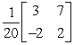 Find which of the following matrices is an inverse to the matrix A below if any.   Matrix I :   Matrix II :   Matrix III :   A)  Each of the matrices I and III is an inverse of A. B)  Each of the matrices I and II is an inverse of A. C)  Each of the matrices II and III is an inverse of A. D)  Matrix II is an inverse of A. E)  None of the matrices is an inverse of A.