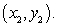 The determinant   is the equation of a line through the points   and   Use this formula to find the equation of the line passing through the points   and   A)    B)    C)    D)    E)   