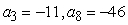 Write the first five terms of the arithmetic sequence.   A)  3, 10, 17, 24, 31 B)  -4, -11, -18, -25, -32 C)  3, -4, -11, -18, -25 D)  3, -21, 147, -1029, 7203 E)  3, -4, -1, 2, 5