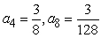 Find the indicated nth term of the geometric sequence. 6th term:   A)    B)    C)    D)    E)   