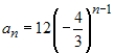 Match the geometric sequence with its graph from the choices below.   A)    B)    C)    D)    E)   