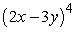 Use the Binomial Theorem to expand and simplify the expression.   A)    B)    C)    D)    E)   