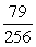 Assume that the probability of the birth of a child of a particular gender is 50%.In a family with eight children, what is the probability that there is at least one girl? A)    B)    C)    D)    E)   