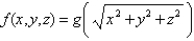 Suppose that   where g is a function of one variable such that   . Evaluate   where S is the sphere   A)    B)    C)    D)    E)  None of these