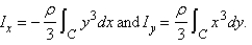 <strong>A plane lamina with constant density occupies a region in the xy-plane bounded by a simple closed path C.Its moments of inertia about the axes are Find the moments of inertia about the axes,if C is a rectangle with vertices (0,0),(4,0), (4,5)and .</strong> A) B) C) D) E)