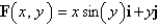 Find the work done by the force field   on a particle that moves along the parabola   A)    B)    C)    D)    E)   