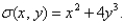 An electric charge is spread over a rectangular region   Find the total charge on R if the charge density at a point   in R (measured in coulombs per square meter) is   A)    coulombs B)    coulombs C)    coulombs D)    coulombs