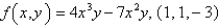 Find the equation of the tangent plane to the given surface at the specified point.  