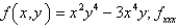 Find the indicated partial derivative.   A)    B)    C)    D)    E)   
