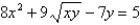 Use partial derivatives to find the implicit derivative    