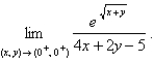 Find the limit   A)    B)    C)    D)   