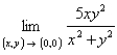 Evaluate the limit.   A)  1 B)  0 C)    D)  2 E)  the limit does not exist