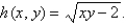 Find and sketch the domain of the function  