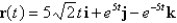 Find the speed of a particle with the given position function.   A)    B)    C)    D)    E)   