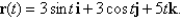 Find the scalar tangential and normal components of acceleration of a particle with position vector   A)      B)      C)      D)     