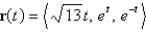 The curvature of the curve given by the vector function   is   Use the formula to find the curvature of   at the point   . A)    B)    C)    D)    E)   