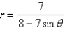 Find the eccentricity of the conic.   A)    B)    C)    D)    E)   