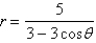 Consider the polar equation . (a)Find the eccentricity and an equation of the directrix of the conic. (b)Identify the conic. (c)Sketch the curve.