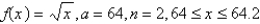 Approximate by a Taylor polynomial with degree n at the number a.  A)    B)    C)    D)    E)   